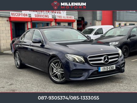 2017 Mercedes-Benz E-Class SUNROOF AMG LINE PREMIUM