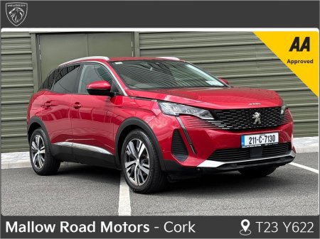 2021 Peugeot 3008 Facelift ALLURE 1.5 Diesel Manual 130BHP