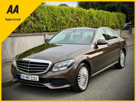 2016 Mercedes-Benz C-Class 180d Exclusive Saloon Auto | AA approved | Irish car | July 27 nct | April 27 tax | 2 keys | Sold se