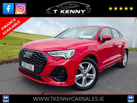 2020 Audi Q3 SPORTBACK 35 TDI S-LINE 150 S-TRONIC AUTO FINANCE FROM €135P/W