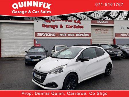 2017 Peugeot 208 1.2PURETECH 82 BLCK EDITION 3DR