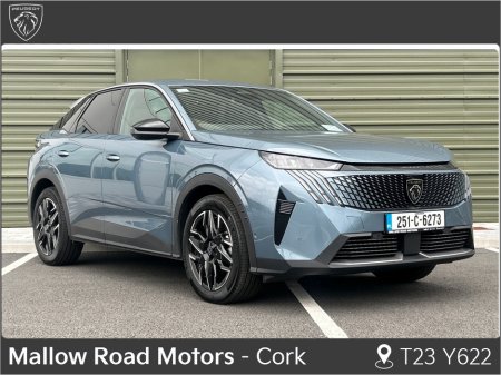 2025 Peugeot 3008 ALLURE 1.2 MHEV 136BHP