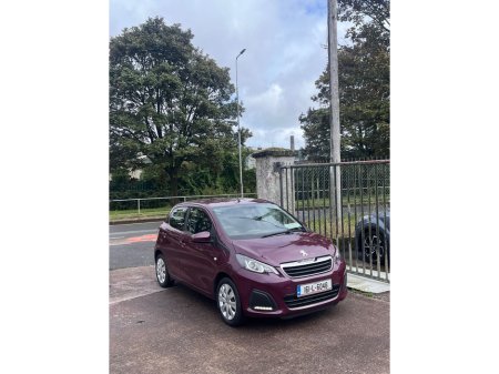 2016 Peugeot 108 1.0 ACTIVE 68BHP 5DR