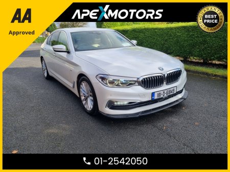 2018 BMW 5-Series FINANCE ARRANGED * TOP SPEC with PANORAMIC SUNROOF * NEW NCT JAN-28 * LOW LOW KMS * HEATED CREAM LEA