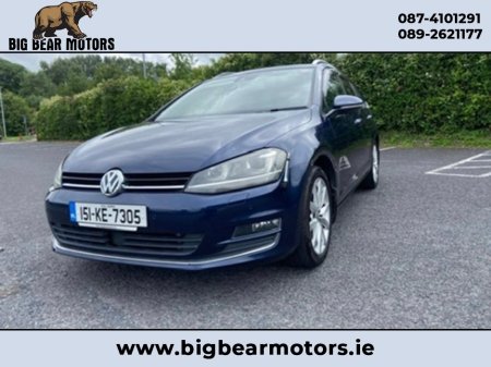 2015 Volkswagen Golf 1.4 TSI Highline Estate Auto Leather Trim