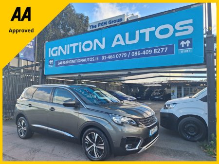 2018 Peugeot 5008 1.2 PETROL, ALLURE MODEL, AUTOMATIC, LOW MILEAGE, FINANCE, WARRANTY, 5 STAR REVIEWS