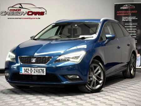 2014 SEAT Leon 1.6 TDI CR ST SE Tech Pack 105PS // LOW KMS //SERVICE HISTORY // IN EXCEPTIONAL CONDITION