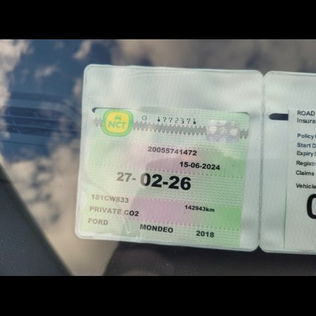 2018 Ford Mondeo 2.0 TD 150PS 6SPEED FWD 4DR