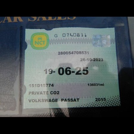 2015 Volkswagen Passat COMFORTLINE 1.6 TDI MANUAL 6SPEED FWD 120HP 4DR €4,900 thumbnail