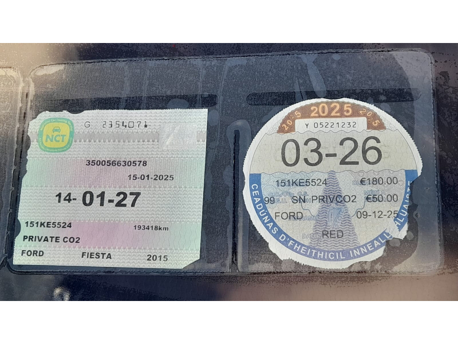 2015 Ford Fiesta 1.0 EcoBoost 65PS S/S Zetec €5,350