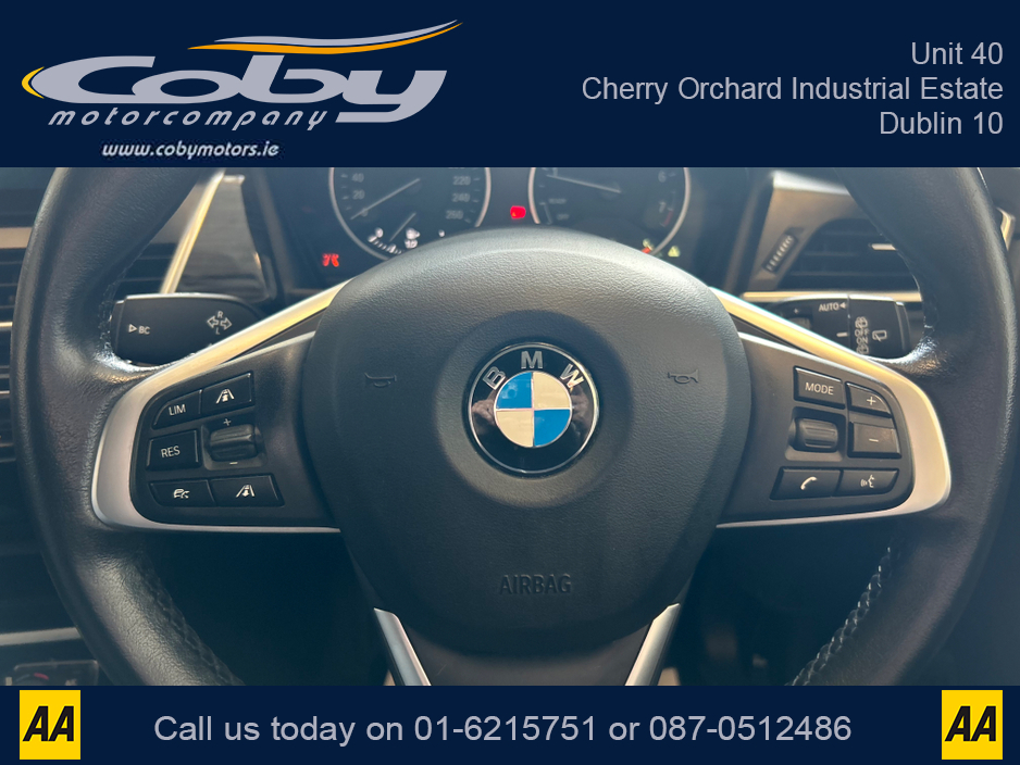 2015 BMW 2 Series Gran Tourer 1.5 Auto 7 Seater . New NCT, 2Keys, Alloy Wheels, Dual Climate Control, Full Electrics, Sat Nav, Parking Sensors, Reverse Camera, Cruise Control, Bluetooth, Full Leather, CD, Lane Departure  and more. €14,950