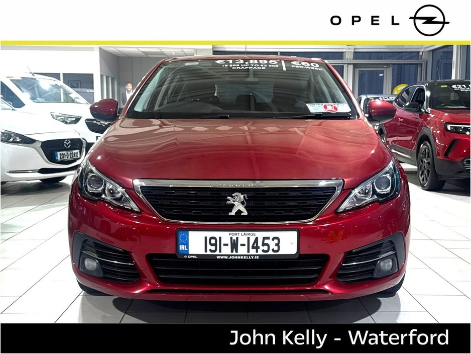 2019 Peugeot 308 1.6 HDi 100bhp DIESEL Active €13,895