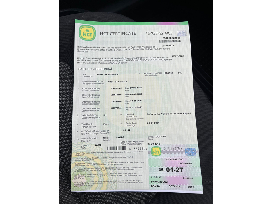 2012 Skoda Octavia 1.6 TDI CR SE 105BHP 5 5DR €2,950