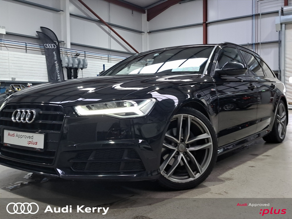 2018 Audi A6 2.0 TDI Black Edition Ultra 187BHP with Bose Sound System €28,800