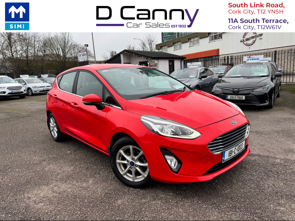 2018 Ford Fiesta TITANIUM 1.1 85PS 5M 4DR €12,900