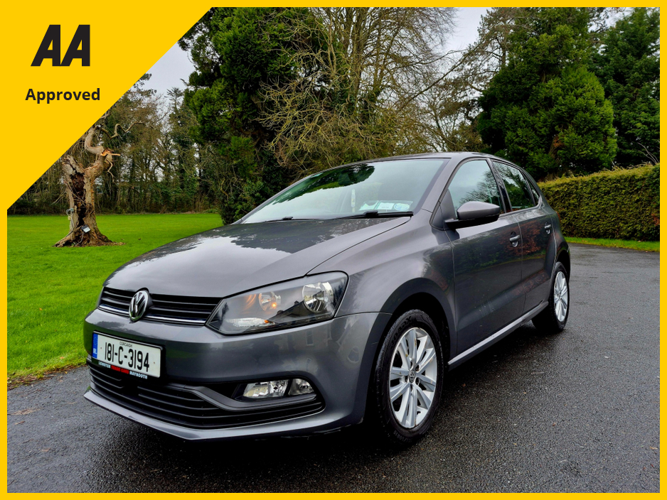 2018 Volkswagen Polo Comfortline 1.0 60HP MANUAL 5SPEED 5DR €11,995