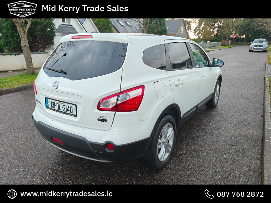 2013 Nissan Qashqai +2 + 2 1.5 DCI ACENTA 5DR 104BHP €4,995