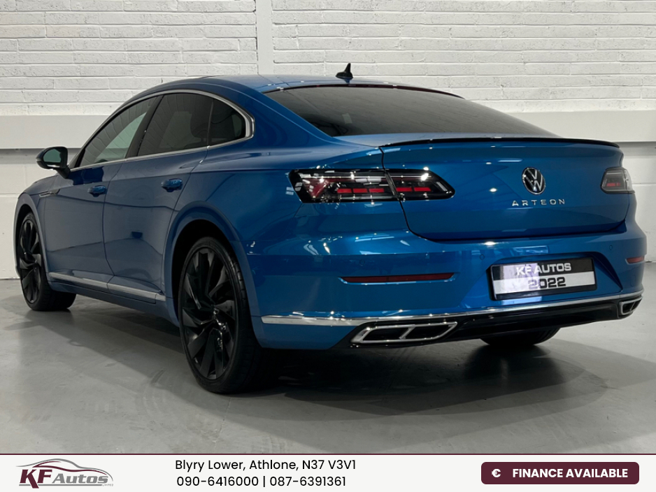 2022 Volkswagen Arteon R Line 2.0TDI 150bhp 4dr DSG Auto - 221 Reg €38,995