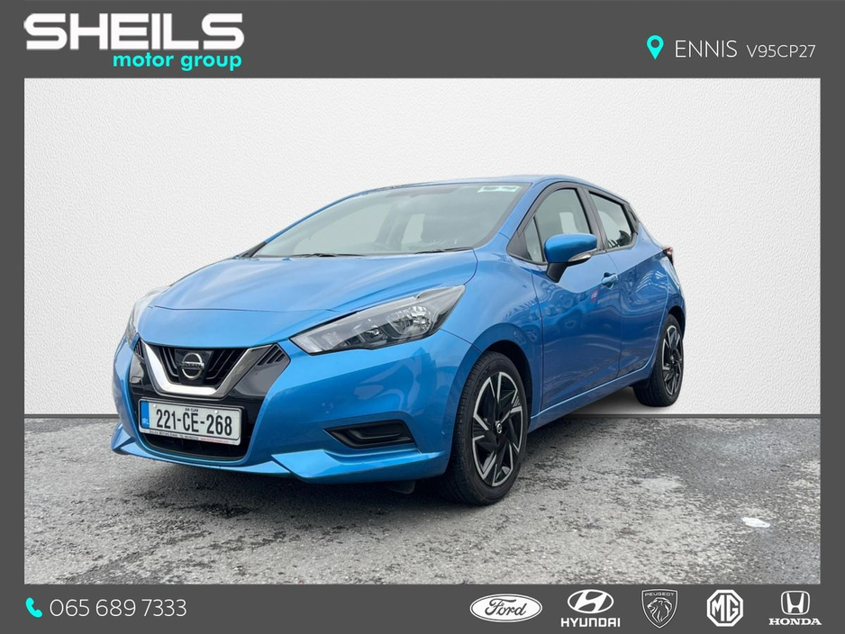 2022 Nissan Micra 1.0T Petrol SV €13,950