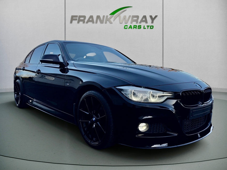 2018 BMW 3 Series 320 D M SPORT F30 AUTO**182**FULL M-PERFORMANCE KIT**FULL BLACK LEATHER**PADDLE GEAR SHIFT**FSH**MINT** €21,950