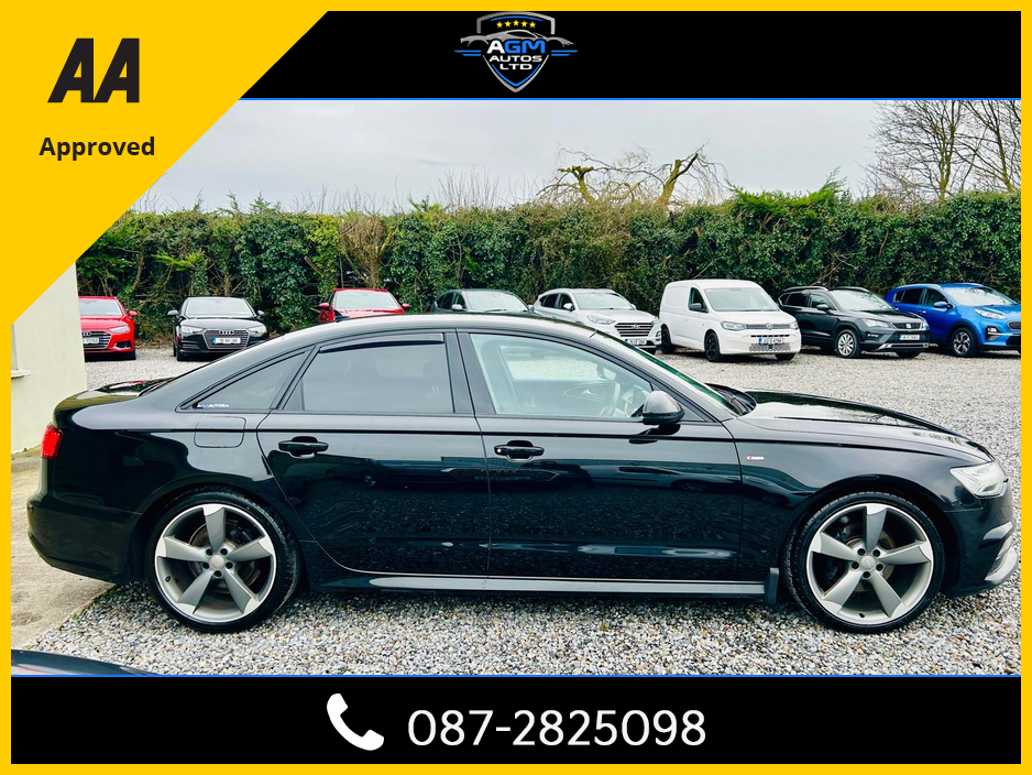 2015 Audi A6 2.0 TDI S LINE ULTRA 1 187BHP 4DR A BLACK EDITION €13,950