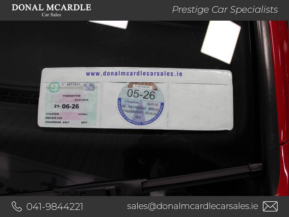 2017 Volkswagen Golf 2.0 TDI GTD 184PS 5DR €17,450