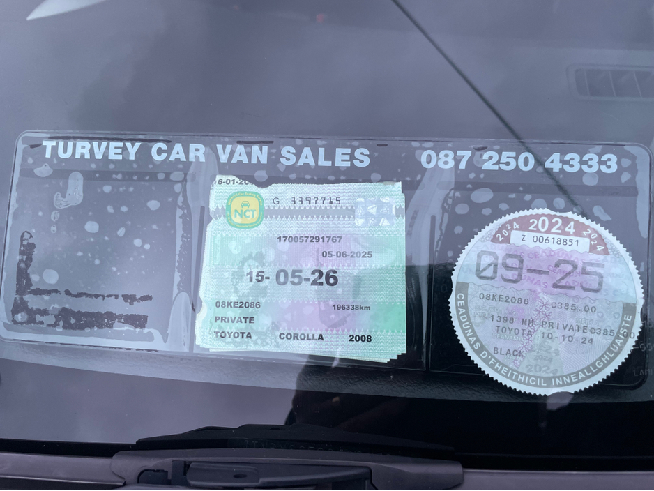 2008 Toyota Corolla 1.4 TERRA CBU NG €2,950