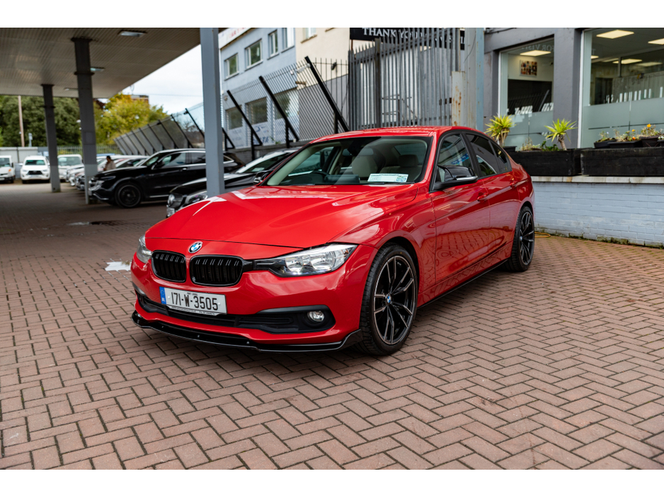 2017 BMW 3 Series 320D PLUS SE M-SPORT PACK IN MARLBOROUGH RED // BRAND NEW 19 INCH ALLOYS // IMMACULATE CONDITION // BUY WITH CONFIDENCE AA AND SIMI APPROVED DEALER 2025 // €14,950
