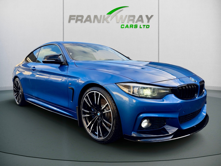 2017 BMW 4 Series M-SPORT PLUS **FULL M-PERFORMANCE KIT**FULL LEATHER**SAT NAV**HEATED SEATS**AS NEW**FSH** €19,950