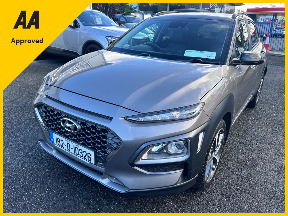 2018 Hyundai Kona 2018 HYUNDAI KONA 1.0 PETROL PREMIUM LOW KMS €13,950