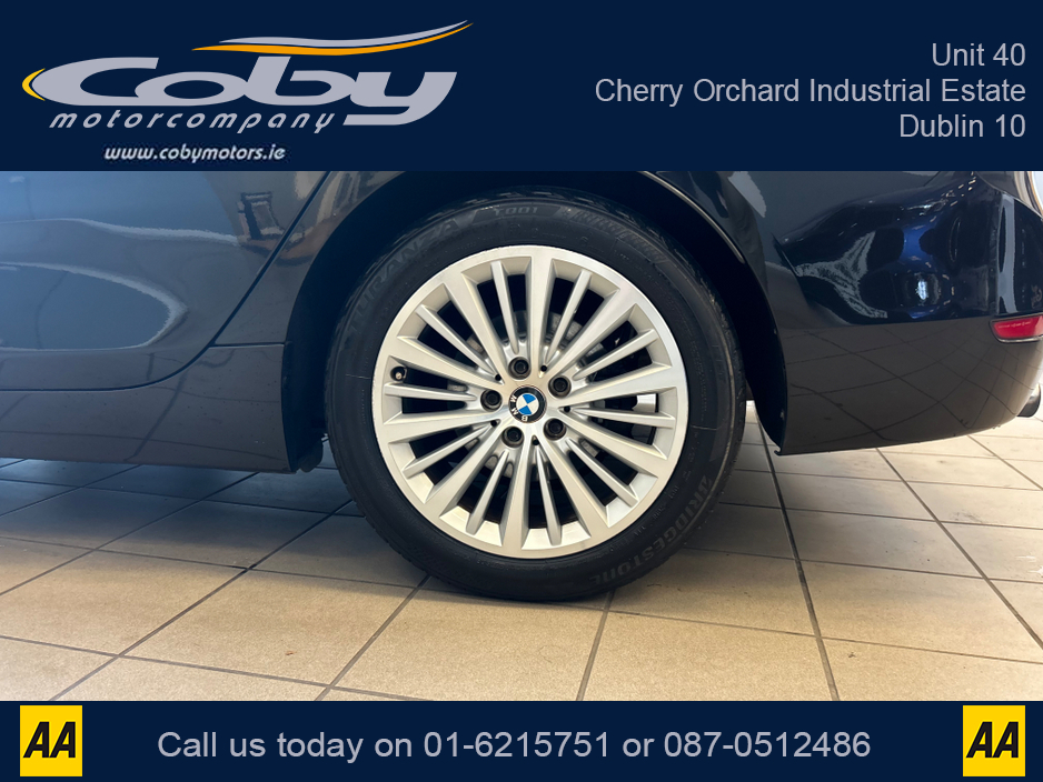 2015 BMW 2 Series Gran Tourer 1.5 Auto 7 Seater . New NCT, 2Keys, Alloy Wheels, Dual Climate Control, Full Electrics, Sat Nav, Parking Sensors, Reverse Camera, Cruise Control, Bluetooth, Full Leather, CD, Lane Departure  and more. €14,950