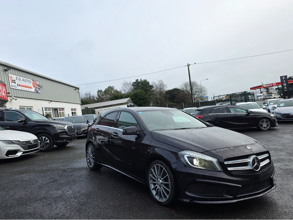 2014 Mercedes-Benz A Class A180 AMG LINE - SAT NAV PACK - HALF LEATHER  SEATS - REV CAMERA / HI SPEC / SYSTEM LOW ROAD TAX BAND / SIMI DEALER €14,450