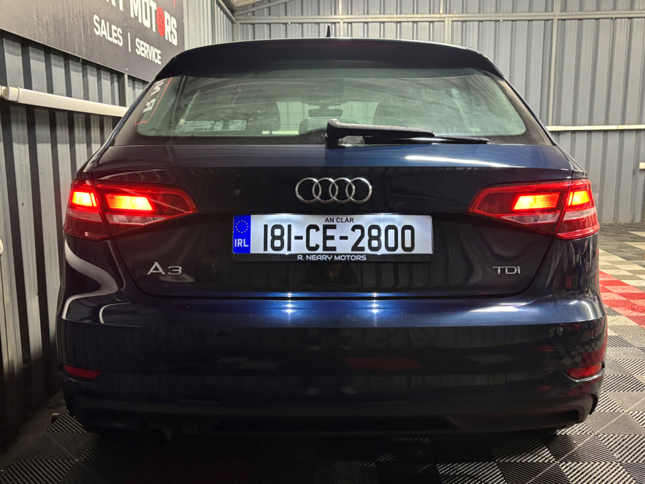 2018 Audi A3 1.6TDI 116 S-Tronic SE €13,950