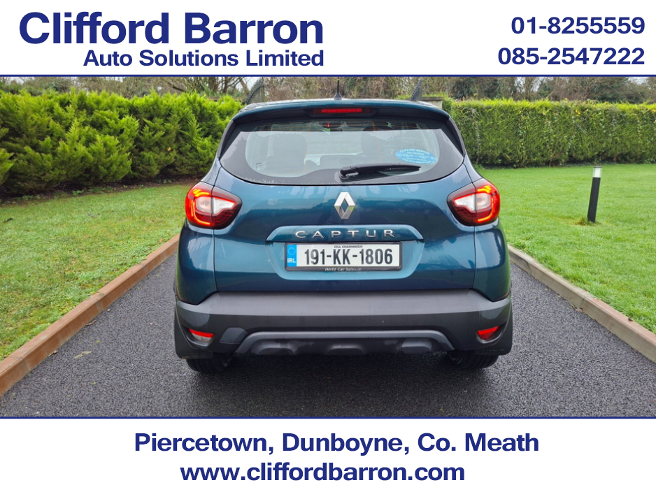 2019 Renault Captur PLAY DCI 90 MY18 5DR €14,950