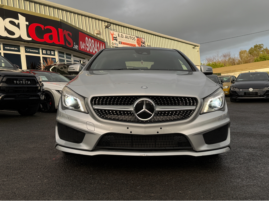 2015 Mercedes-Benz CLA Class ( 152 REG ) PANORAMIC SUNROOF AMG INTERIOR CLA180 HALF LEATHER HEATED  SEATS , PRIVACY GLASS REV CAMERA ALLOYS - €18,950