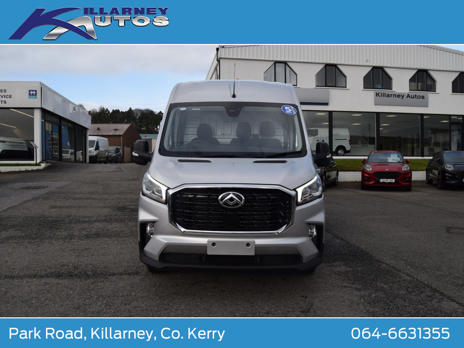 2026 Maxus Deliver 9 LWB 2.0TDCi 150BHP Price is plus vat. €26,619