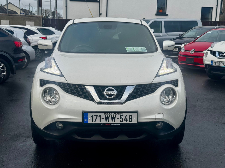 2017 Nissan Juke SV Premium – Pearl White, High Spec €8,950