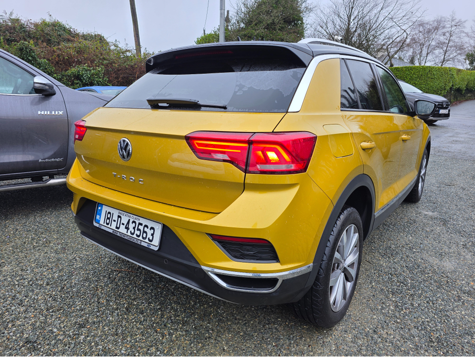 2018 Volkswagen T-Roc DESIGN 1.0 TSI MANUAL 6SPEED FWD 115HP 5DR €18,950