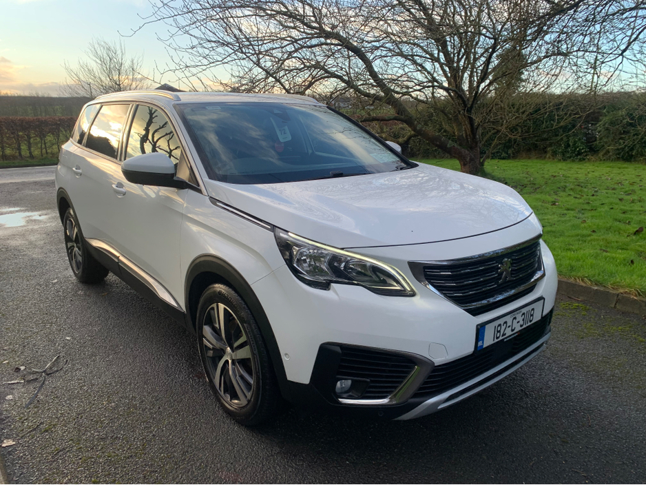 2018 Peugeot 5008 ALLURE 1.5 BLUE HDI 130 6 6.2 4DR €15,995