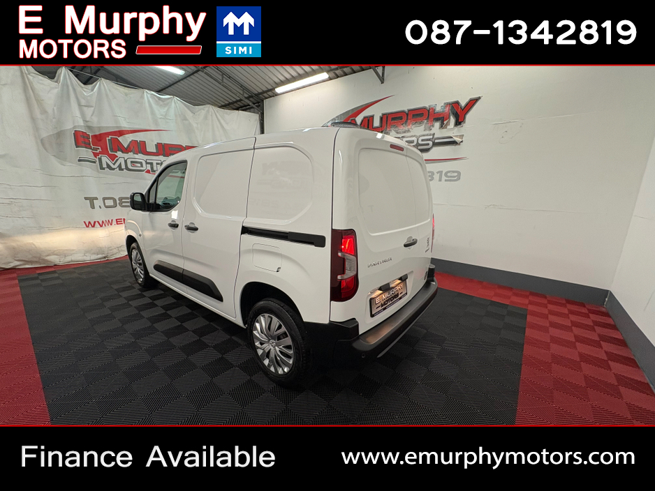 2022 Peugeot Partner 1.5 HDI PROFFESIONAL PLUS LOW MILEAGE €65 PER WEEK €12,154