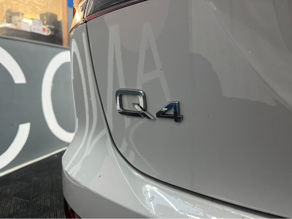 2023 Audi Q4 e-tron €34950 2023 AUDI Q4 E-TRON 40 S-LINE SPORTBACK ELECTRIC AUTOMATIC / CRUISE CONTROL / 360° PARKING CAMERA / HEATED SEATS / PADDLE SHIFTERS / APPLE CARPLAY / AMBIENT LIGHTS €34,950