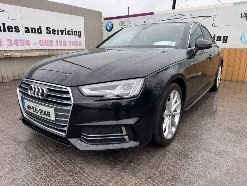 2018 Audi A4 LIMOUSINE 2.0 TDI S-LINE 4DR €19,800
