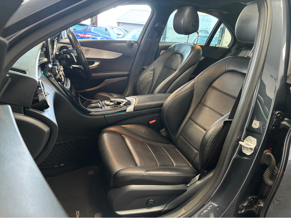 2016 Mercedes-Benz C Class MERCEDES BENZ C CLASS AMG LINE PREMIUM 4DR AUTO*PANORAMIC SUNROOF*HEATED BLACK LEATHER ELECTRIC MEMORY ADJUSTABLE SEATS*REVERSE CAMERA*ELECTRIC TAILGATE*KEYLESS ENTRY & START*FINANCE AVAILABLE* €18,950