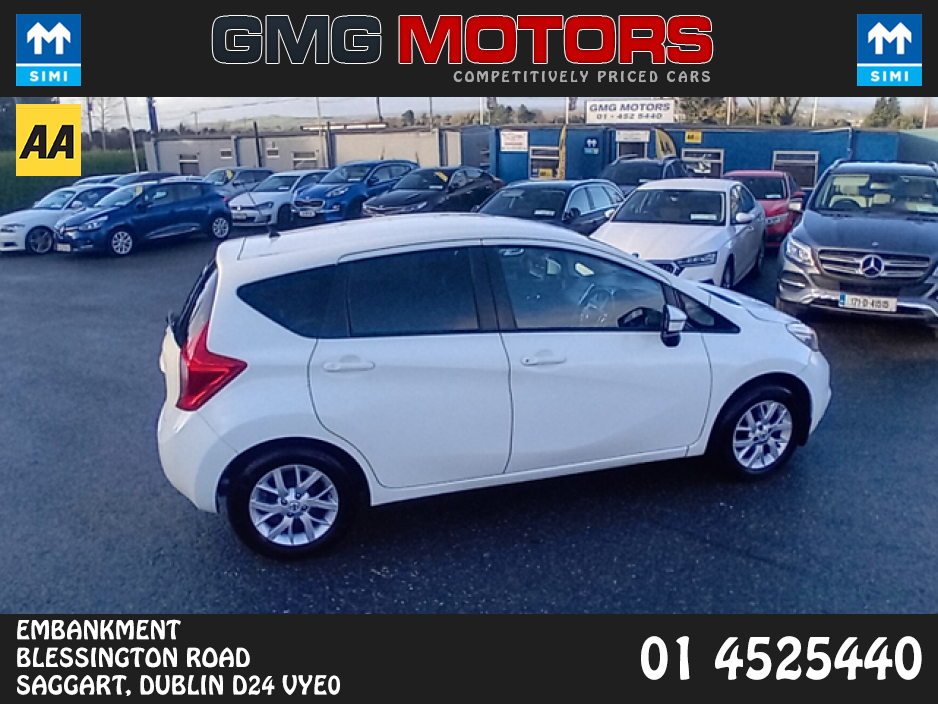 2017 Nissan Note 1.2 SV E6 4DR PET €8,950
