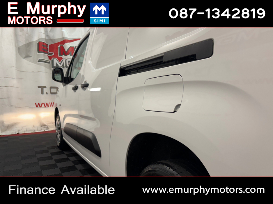 2022 Peugeot Partner 1.5 HDI LWB PROFESSIONAL PRO HIGH SPEC €50 PER WEEK €12,560