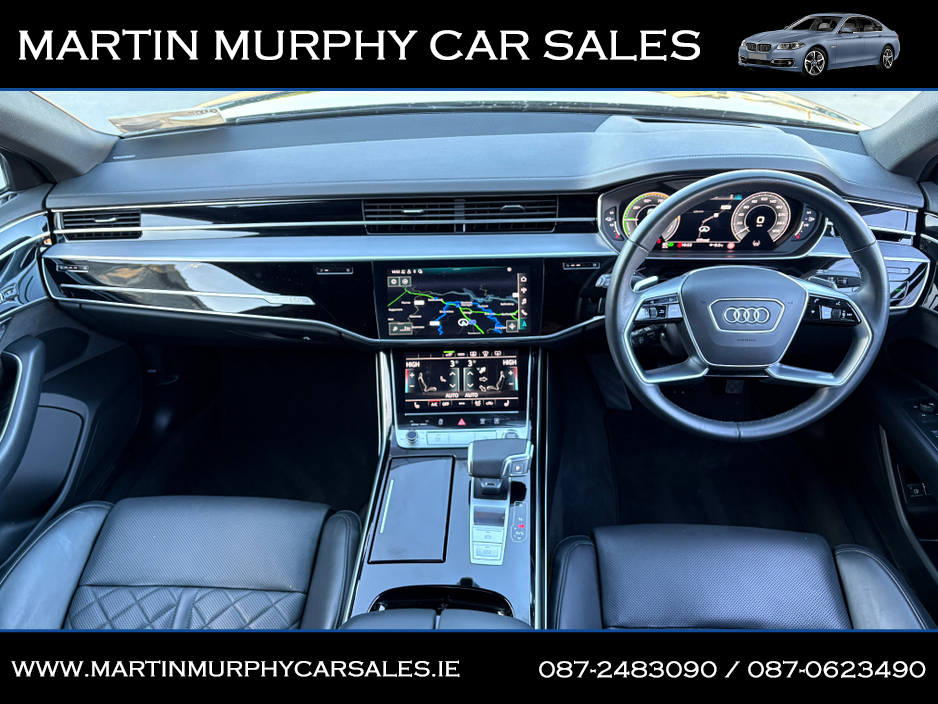 2023 Audi A8 3.0 TFSI BLK ED 60 QUATTRO 462 BHP €60,950