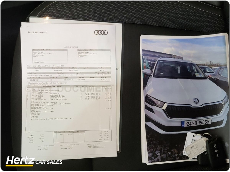 2024 Skoda Karoq Ambition 115HP 2.0 Diesel Manual €30,895