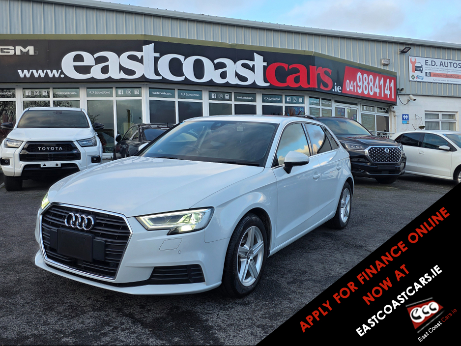 2020 Audi A3 ( 202 REG 1.4 TFSI VIRTUAL COCKPIT - NAVIGATION -CARPLAY ANDROID AUTO   - REVERSING CAMERA / PARKING SENSORS  - LOW ROAD TAX BAND €20,950