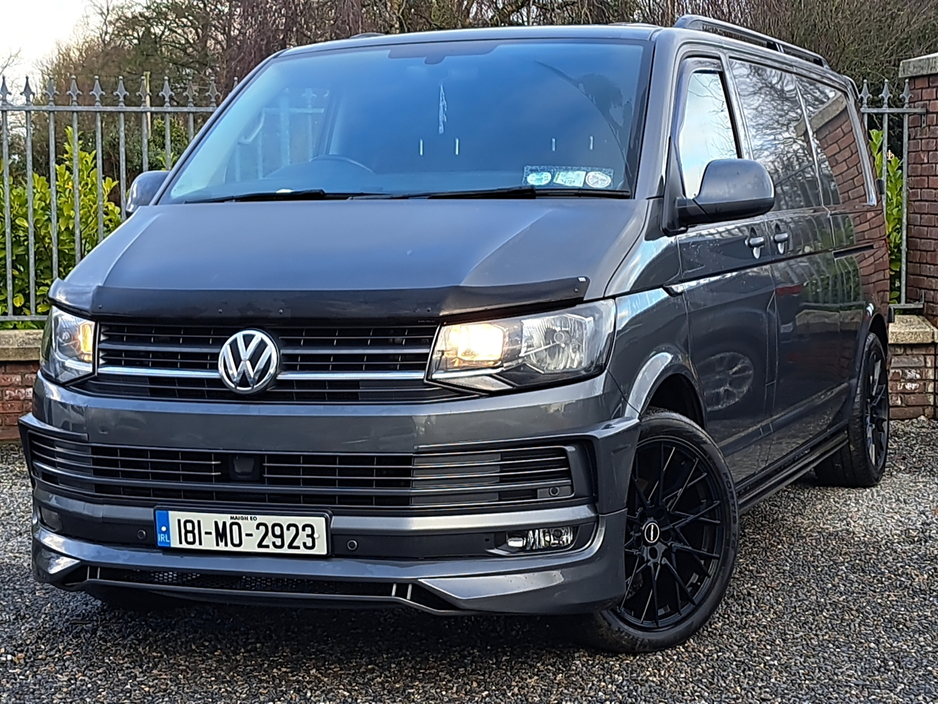 2018 Volkswagen Transporter T30 Highline  LWB with side bars, Alloys, Front Splitter kit 2.0 Diesel €21,300