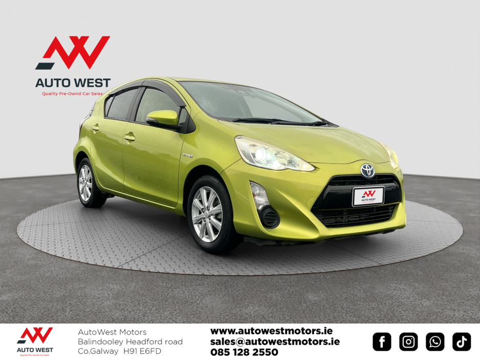 2017 Toyota Aqua 2017 Toyota Aqua 1.5 Self Charging Hybrid €10,950